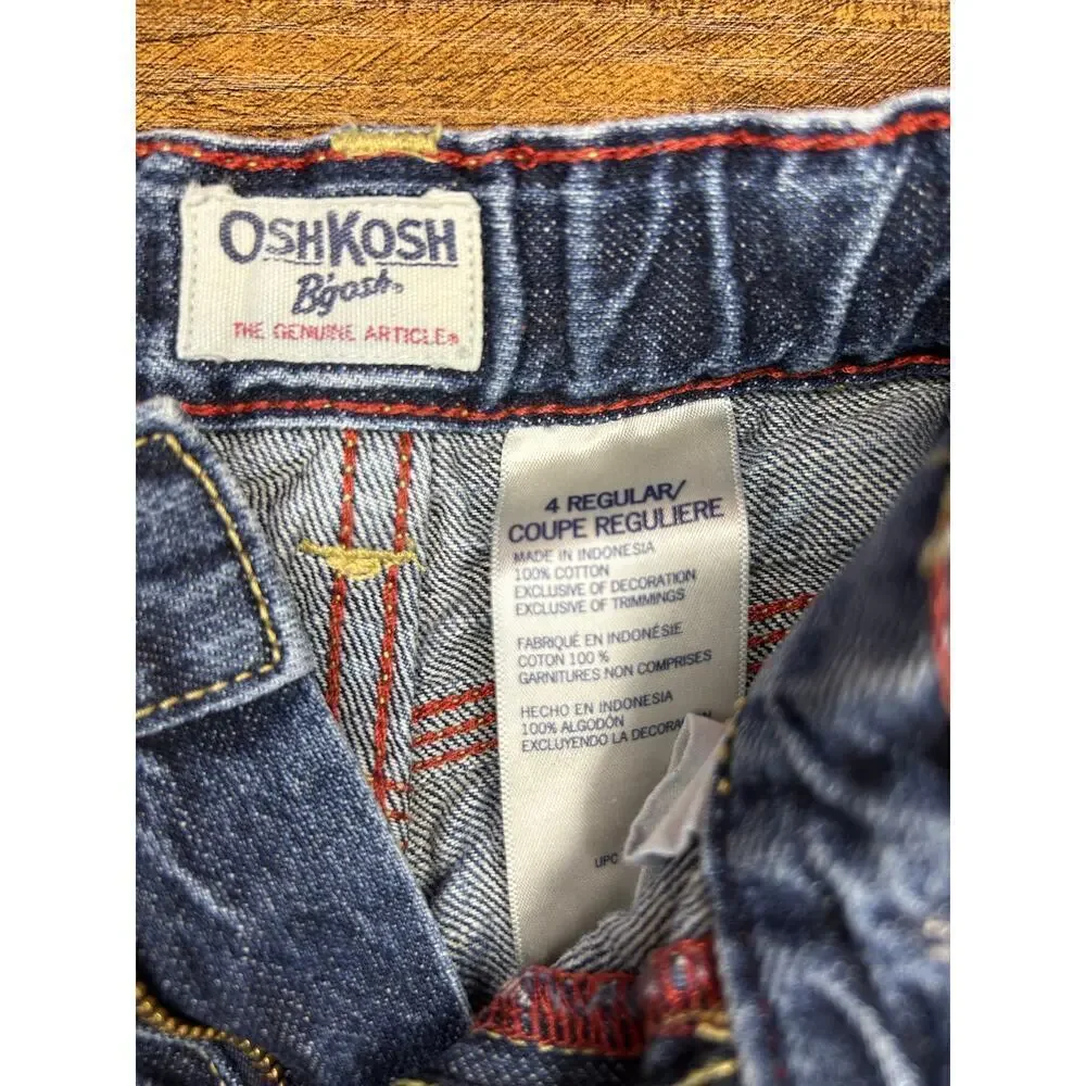 OSHGOSH B’GOSH Boy’s Carpenter Jean Shorts / Size: 4R
